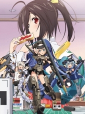Боевые куколки / Frame Arms Girl [2017, 720] [TV]