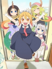 Дракон-горничная госпожи Кобаяши / Kobayashi-san Chi no Maid Dragon [2017, 720] [TV]