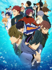 Вольный стиль! Заплыв в будущее / Free! Dive to the Future [2018, WEBRip] [TV 3]