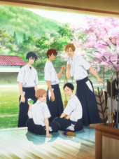 Цуруне: Клуб Кьюдо старшей школы Каземай / Tsurune: Kazemai Koukou Kyuudou Bu [2018, HDTVRip] [TV]