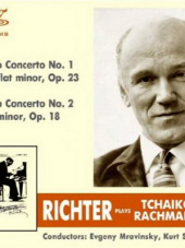 Чайковский, Рахманинов / Tchaikovsky, Rachmaninov - Piano Concertos 1; 2 [Richter, Leningrad PO: Mravinsky, Sanderling] (2012) FLAC