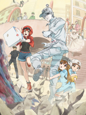 Клетки за работой! / Hataraku Saibou [2018, WEBRip] [TV 1]