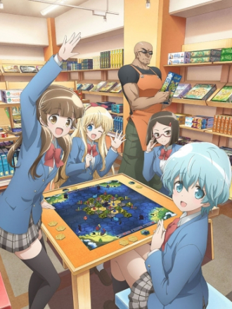 Клуб настольных игр / Houkago Saikoro Club [2019, HDTVRip] [TV]