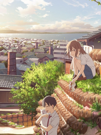 Сквозь слёзы я притворяюсь кошкой / Nakitai Watashi wa Neko o Kaburu / A Whisker Away [2020, WEBRip]