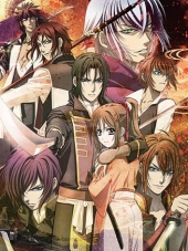 Сказание о демонах сакуры / Демоны окровавленной сакуры / Hakuouki: Shinsengumi Kitan, Hekketsu-roku [2010, 720] [TV 1-2]