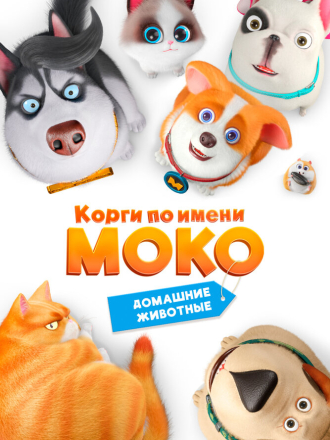 Корги по имени Моко. Домашние животные / Flying MOCO - Pet House [2019, WEB-DL] [s01-02]