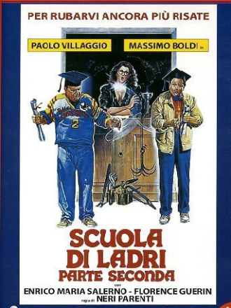 Школа воров 2 / Scuola di ladri - Parte seconda [1987, DVDRip]