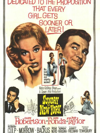 Воскресенье в Нью-Йорке / Sunday in New York [1963, BDRip]