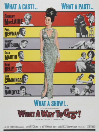Что за путь! / Так держать! / What a Way to Go! [1964, WEB-DLRip]