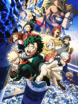 Моя геройская академия. Фильм: Два героя / Boku no Hero Academia the Movie: Futari no Hero (2018) скачать торрент