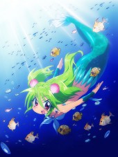 Муроми на волне / Русалка Муроми / Namiuchigiwa no Muromi-san [2013, 720] [TV]