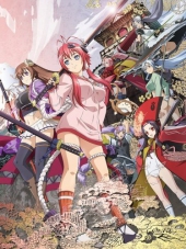 Сад тысячи цветов. Самураи невесты / Hyakka Ryouran: Samurai Bride [2013, 720] [TV 2]