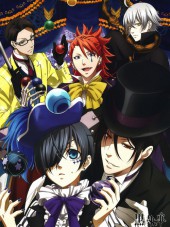 Темный Дворецкий: Книга Цирка / Kuroshitsuji: Book of Circus [2014, 720] [TV 3]